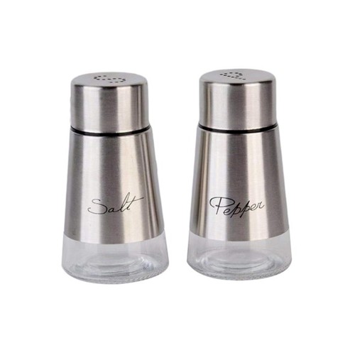 Salt and pepper shakers - and,