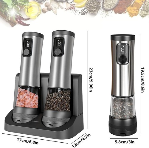 Electric salt pepper - salt,