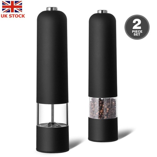 2pcs electric salt and pepper - 2pcs,