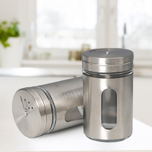 Salt and pepper shakers - and, pots