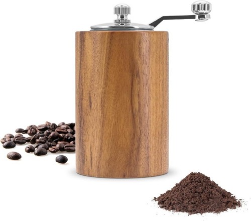 Wood manual salt pepper - wood,