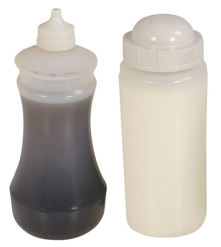 Plastic salt shaker vinegar - shaker,