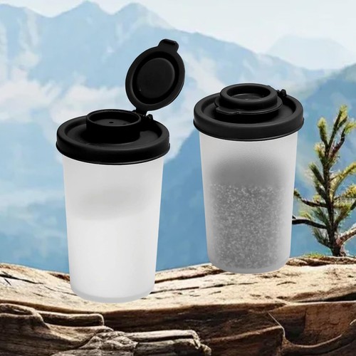 Salt and pepper shakers - and,