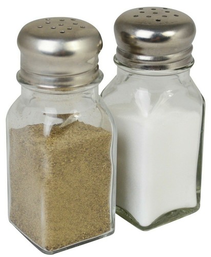 Salt pepper shakers - of, 12