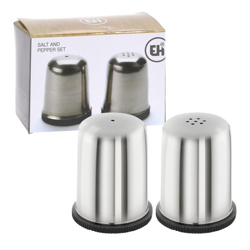 Salt and pepper shaker - and, pots