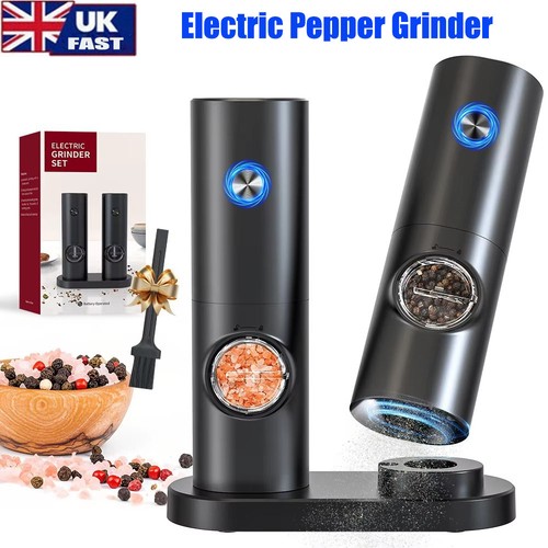 Electric salt and pepper - salt,