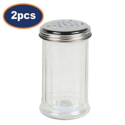 Glass salt pepper - glass, salt/pepper