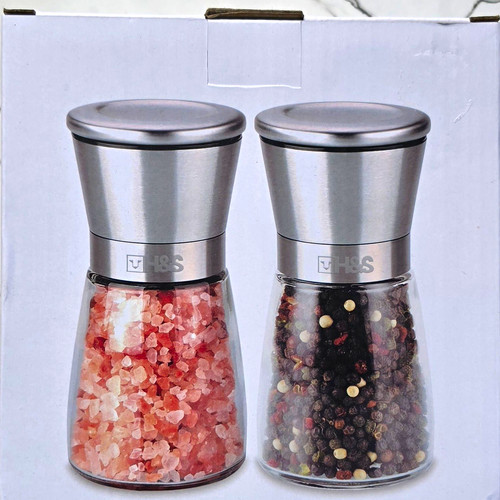 2pc salt pepper - &,