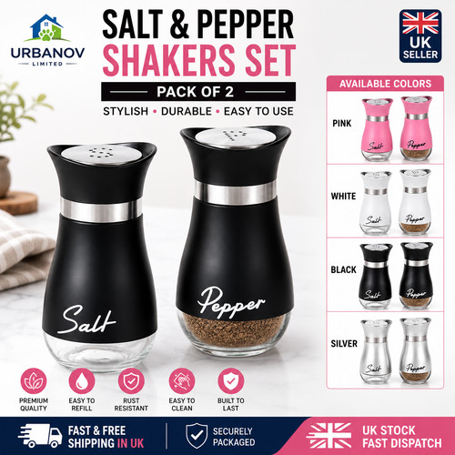 Pack salt and pepper - of,